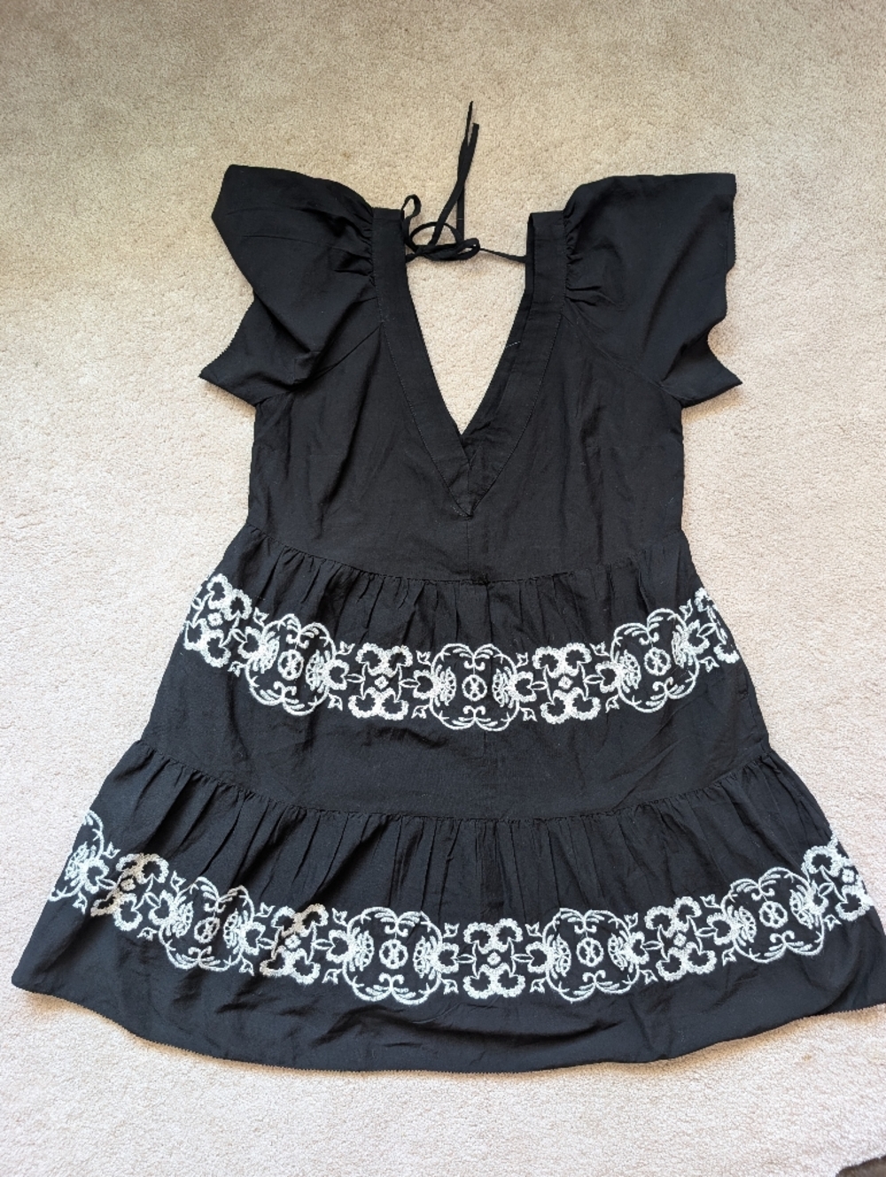 Old Navy Black Swing Dress